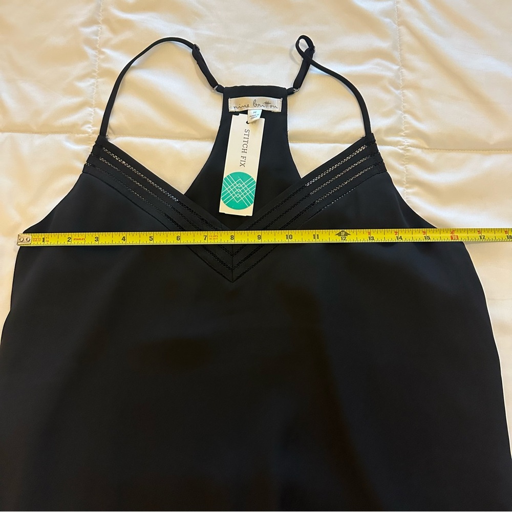 Nine Britton Black Camisole Top - NWT - Picture 7 of 10
